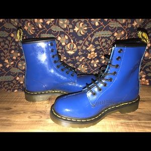 Dr. Martens Blue Boots